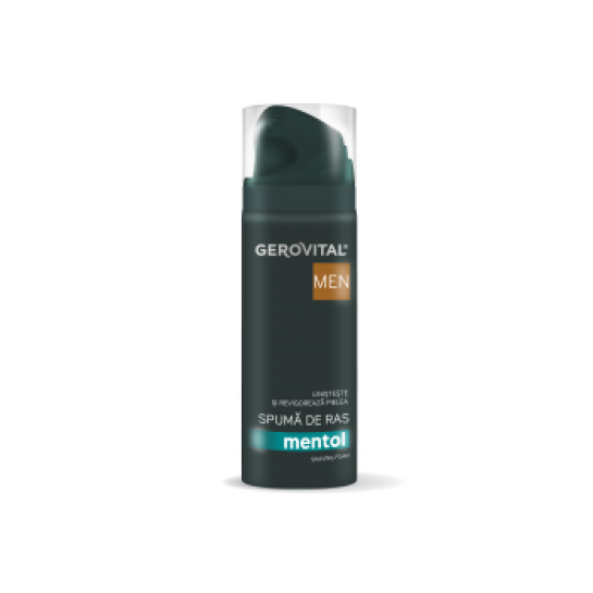      Gerovital Men, Spuma de ras mentol 200ml