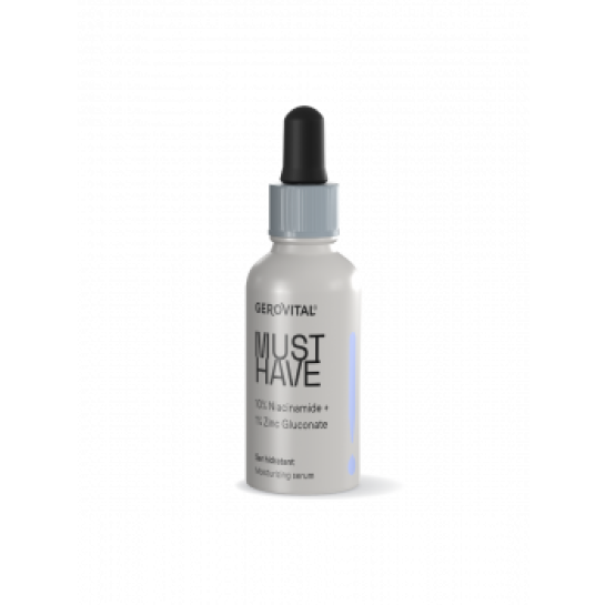   Gerovital Must Have, Ser hidratant 10% hiacinamida 30ml 