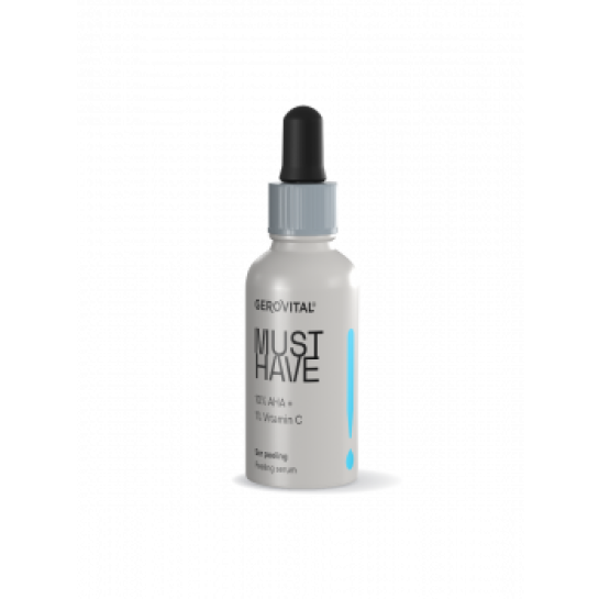          Gerovital Must Have, Ser peeling 10% aha 30ml 