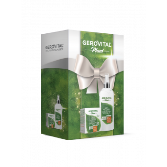  Gerovital Plant, Kit crema antirid nutritiva si apa micelara