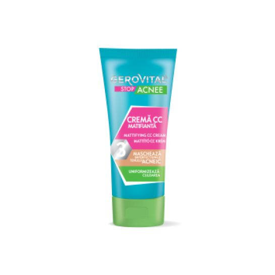      Gerovital Stop Acnee, Crema cc matifianta 30ml