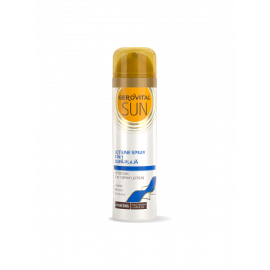     Gerovital Sun, Lotiune spray 3in1 dupa plaja 150ml
