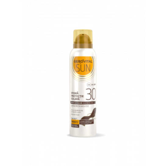    Gerovital Sun, Spuma protectie solara spf30 150ml 