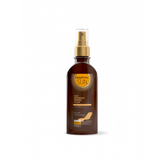 Gerovital Sun, Ulei bronzant pentru plaja 150ml