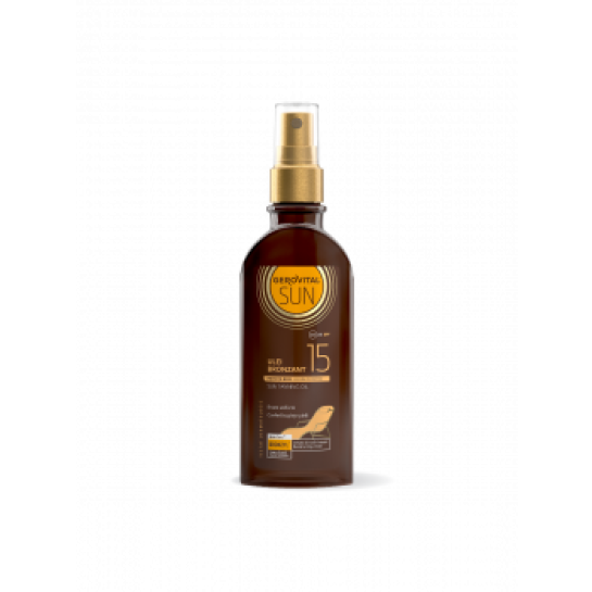     Gerovital Sun, Ulei bronzant spf15 150ml