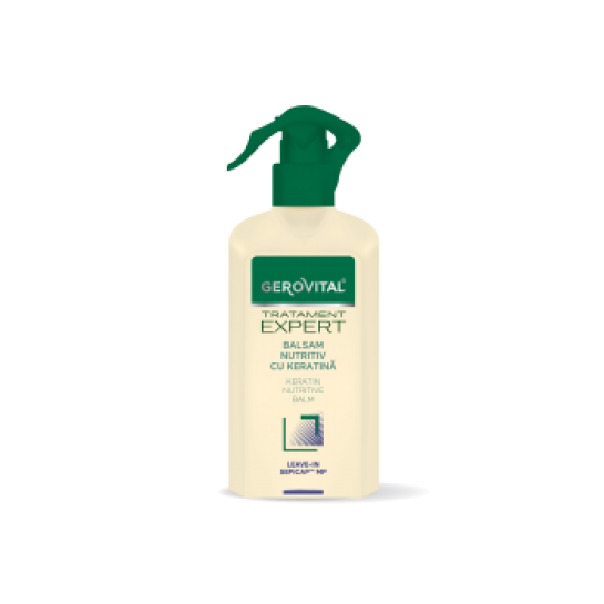     Gerovital Tratament Expert, Balsam nutritiv cu keratina 150ml 