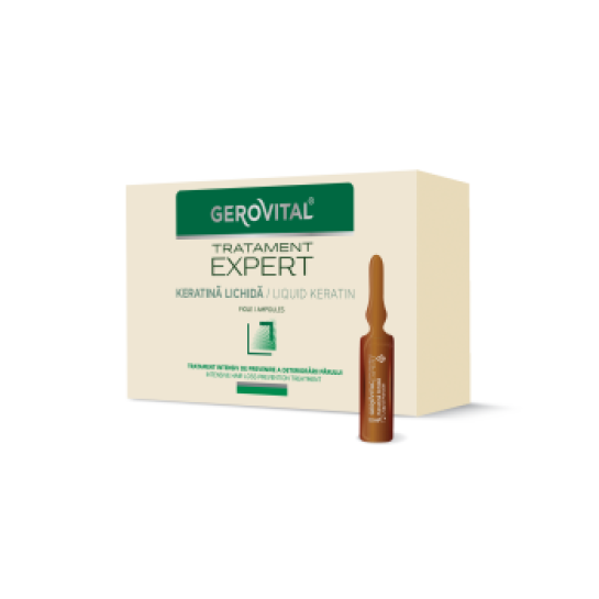     Gerovital Tratament Expert, Keratina lichida 10x10ml