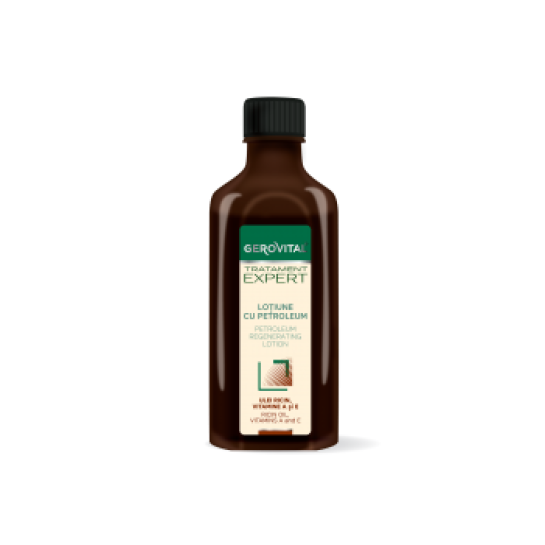    Gerovital Tratament Expert, lotiune cu petroleum 100 ml