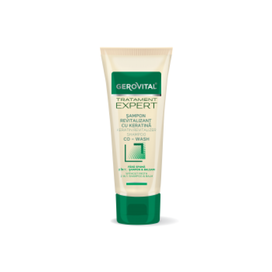     Gerovital Tratament Expert, Sampon revitalizant cu keratina, co-wash 150ml