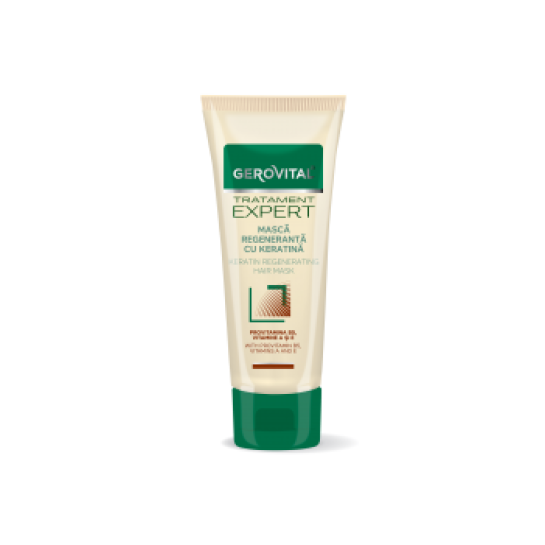     Gerovital Tratament Expert, Masca regeneranta cu keratina 150ml 