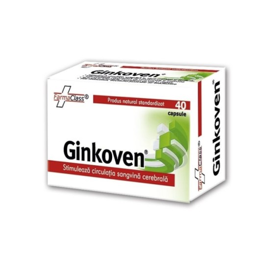 Ginkoven 40 capsule, FarmaClass