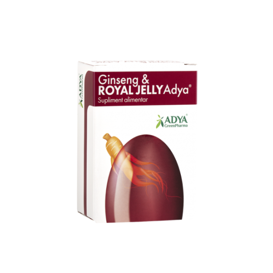 Ginseng & ROYAL JELLY FORTE, 30 capsule gelatinoase moi
