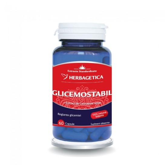 Glicemostabil 60 capsule, Herbagetica