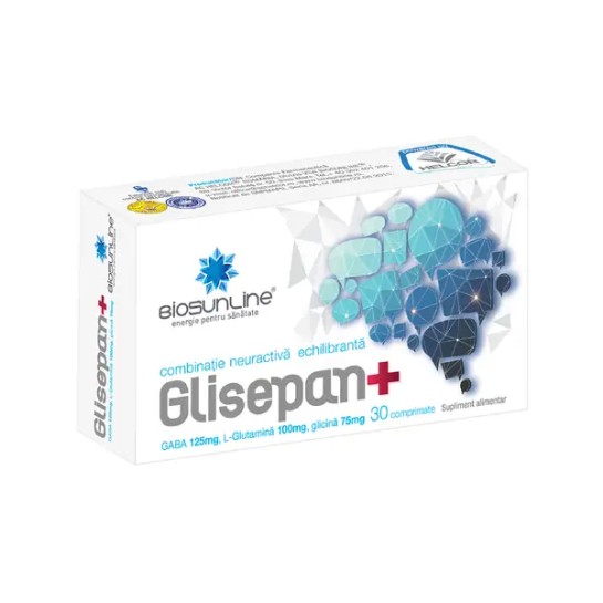 Glisepan+, 30 comprimate, Helcor