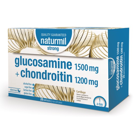 Glucosamine + Condroitin strong 20fiole x 15ml