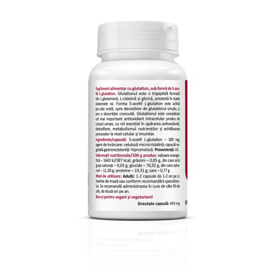 Glutathione, 60 capsule, Zenyth 