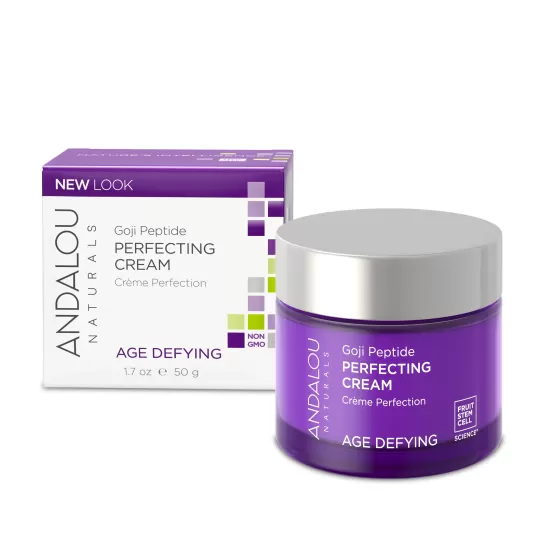 Goji Peptide Perfecting Cream, Andalou Naturals, 50g