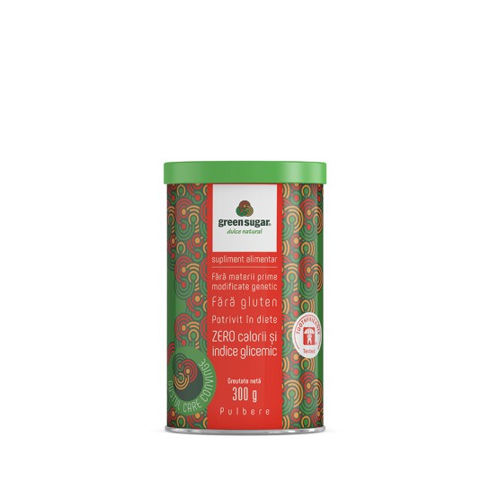 Green sugar pulbere, 300 g, Remedia