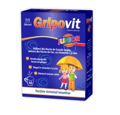 Gripovit Junior, 10 plicuri, Zdrovit