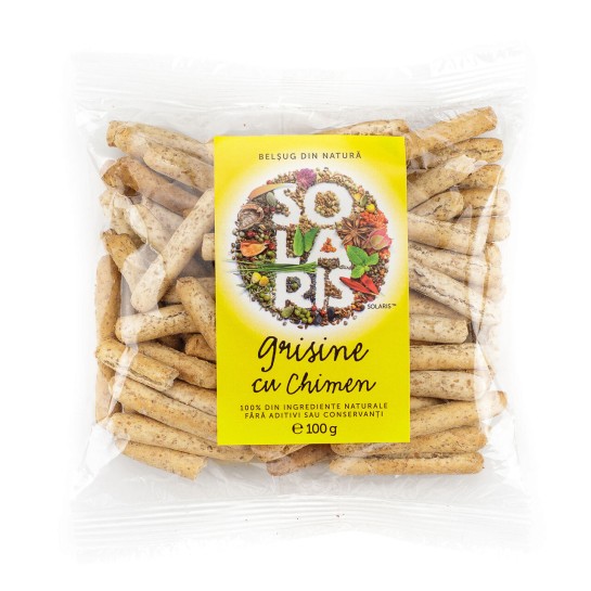 Grisine faina integrala si chimen 100g Solaris