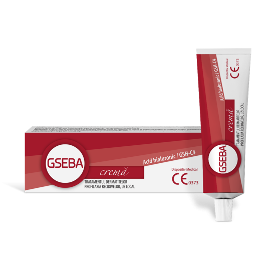 GSEBA cremă pentru tratamentul dermatitelor si profilaxia recidivelor 30 ml 