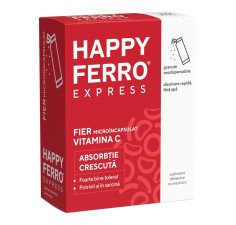 Happyferro Express, 20 de plicuri cu granule orodispersabile, Fiterman