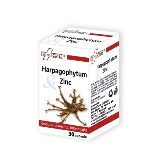 Harpagophytum & zinc 30 capsule, FarmaClass