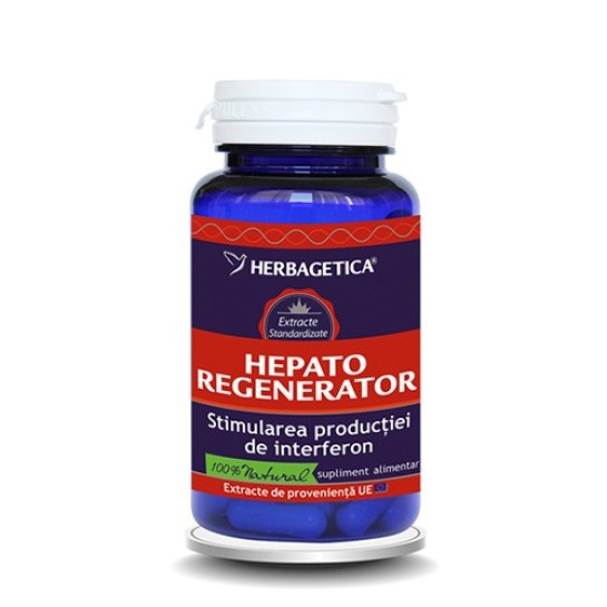 Hepato regenerator 30 capsule, Herbagetica