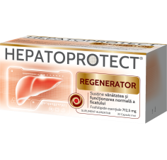 Hepatoprotec Regenerator, 32 capsule moi, Biofarm