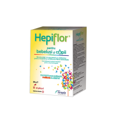 Hepiflor pentru bebelusi si copii, 10 plicuri, Terapia