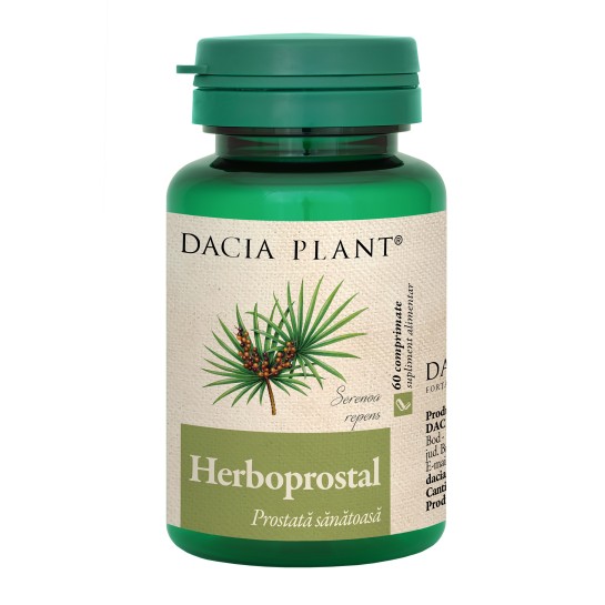 Herboprostal, 120 comprimate, Dacia Plant