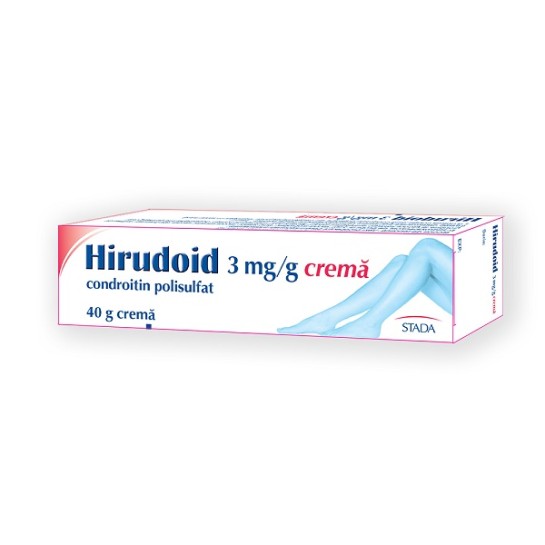 Hirudoid, cremă, 3mg/g, Stada