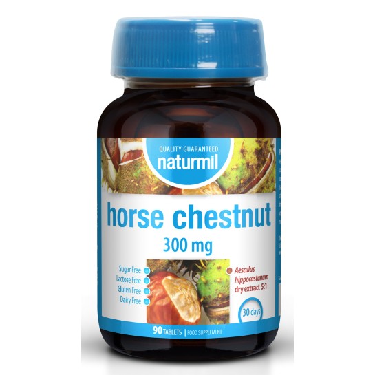 Horse Chestnut 300 mg, 90 tablete, Naturmil
