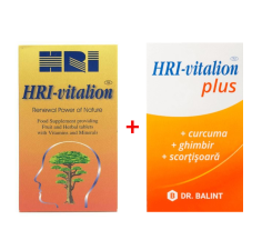 Hri vitalion 54 tablete + Hri vitalion plus 18 tablete
