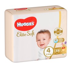 Huggies Scutece elite soft nr. 4 (8-14 kg)