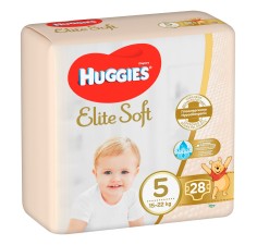 Huggies Scutece elite soft nr. 5 (12-22 kg)