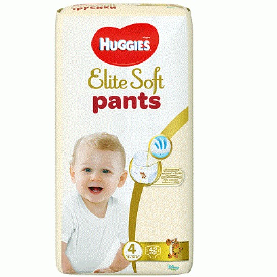 Huggies Scutece elite soft pants (4) 9-14 kg