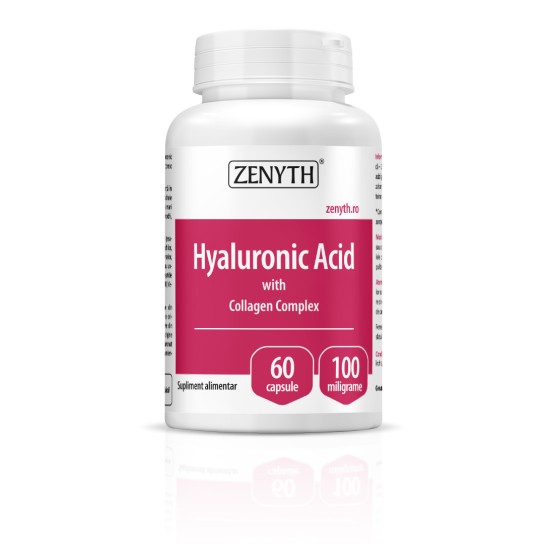 Hyaluronic Acid with Collagen Complex, 60 capsule, Zenyth
