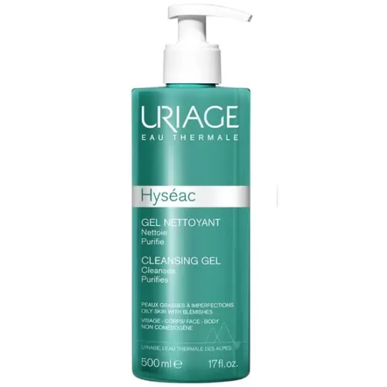 Hyseac Gel de curatare 500 ml, Uriage