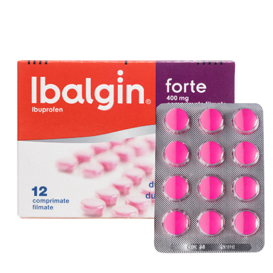 Ibalgin Forte, 400mg, 12 comprimate filmate, Opella