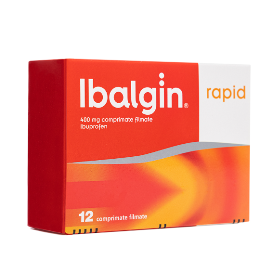 Ibalgin Rapid, 400mg, 12 comprimate filmate, Opella