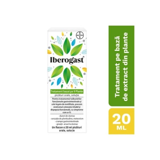 Iberogast picaturi orale, 20ml, Bayer