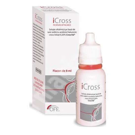 Icross, solutie oftalmică, 8ml, OFF Italia