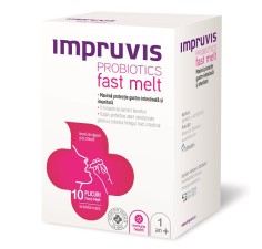 Impruvis Probiotic Fast Melt, 10 plicuri, Pharma Brands