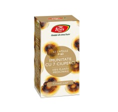 Imunitate cu 7 ciuperci, F163, 63 capsule, Fares