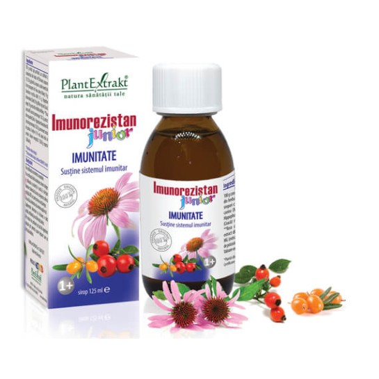 Imunorezistan imunitate junior, 125ml, PlantExtrakt