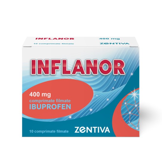 Inflanor 400mg, comprimate filmate, Zentiva