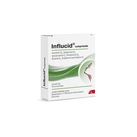 Influcid, 40 comprimate