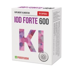 Iod Forte 600, 30 capsule, Parapharm