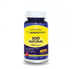 Iod natural 60 capsule, Herbagetica